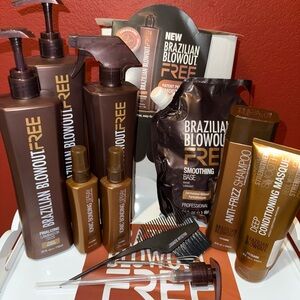 Professional Brazilian Blowout-Free kit w/additional products